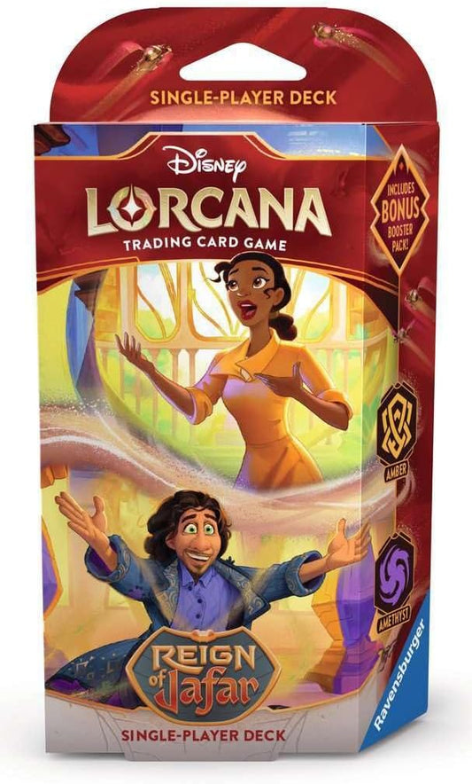 Disney Lorcana - Starter Deck - Tiana / Bruno - Amber / Amethyst