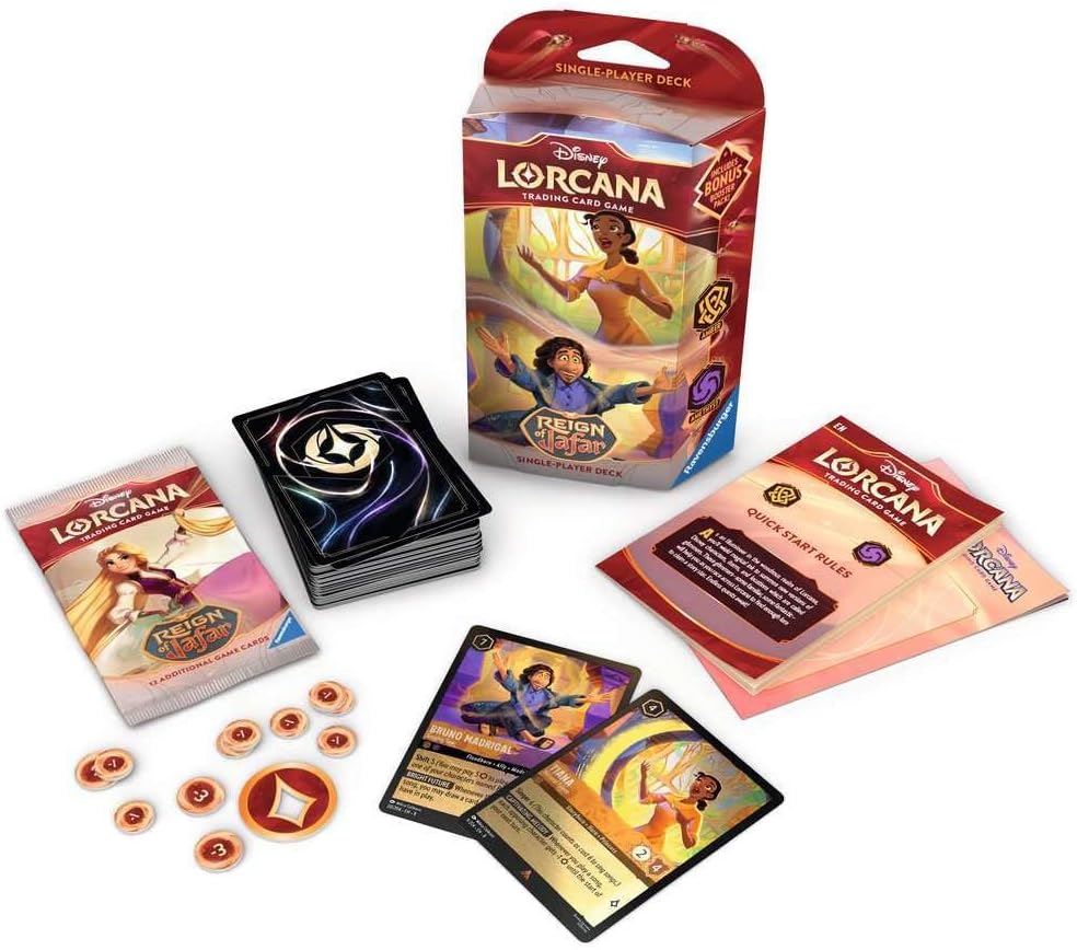 Disney Lorcana - Starter Deck - Tiana / Bruno - Amber / Amethyst