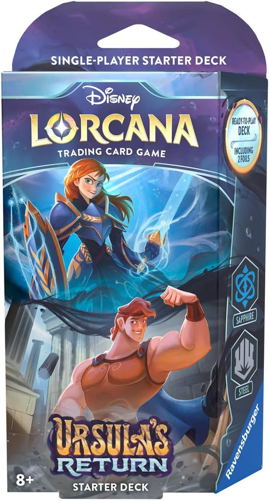 Disney Lorcana - Starter Deck - Ursula's Return - Sapphire / Steel