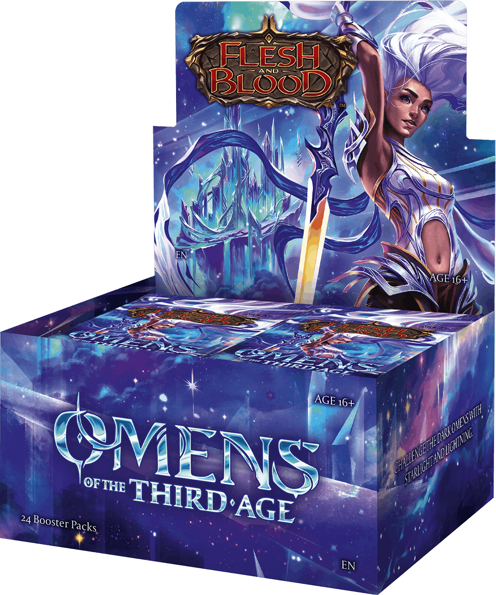 Flesh And Blood - Omens of the Third Age Booster Box