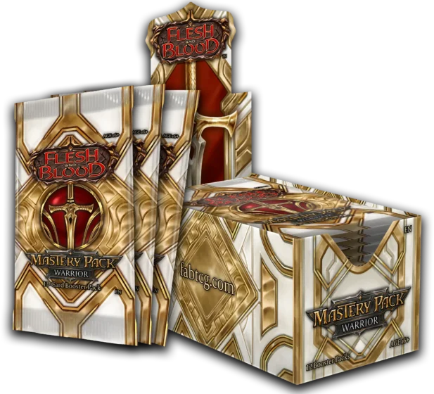 Flesh and Blood - Mastery Pack Warrior Booster Pack (12 Count)