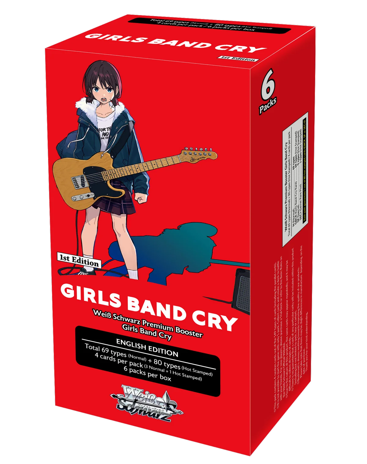 Weiss Schwarz - Girls Band Cry - Premium Booster Box (6 Pack)
